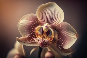 An Orchid in Full Bloom: Capturing the Perfect Moment" AI Generated