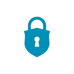 Security Shield icon isolated on transparent background