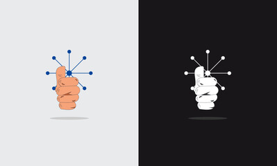 best connection icon, ray connection vector logo