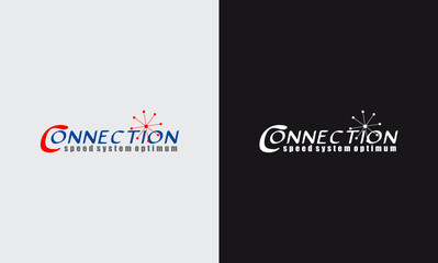 connection business background logo