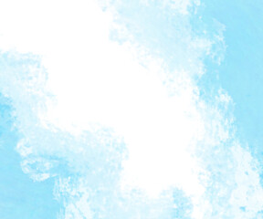 A sky-inspired watercolor background can be created by skillfully blending different shades of blue and white paints, allowing them to merge and flow across the paper in a way that mimics the natural 