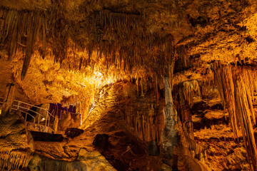 Interior view of the Meramec Caverns
