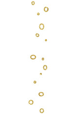 Gold sparkle ,splatter border,Gold Foil Frame Gold brush stroke on transparent background.	