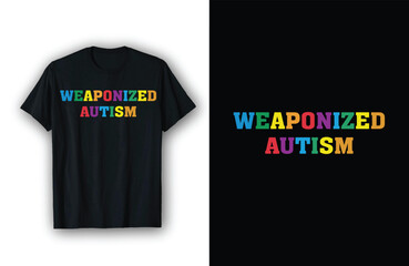 Autism Awareness Month Autism t-shirt Design
