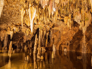 Interior view of the Meramec Caverns