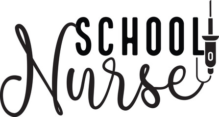 School Nurse Appreciation Shirt Design