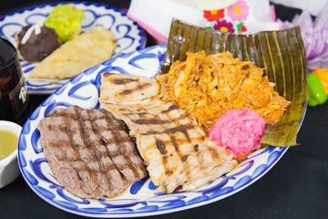 Plato de Carnes típicas de Yucatan, Alta Cocina Mexicana, Platillos