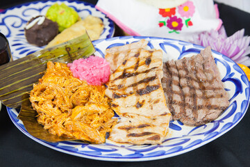 Plato de Carnes típicas de Yucatan, Alta Cocina Mexicana, Platillos