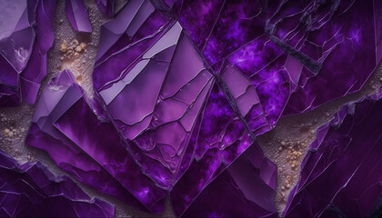 amethyst purple, texture. generative ai