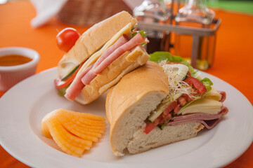 Torta de Jamón, Alta Cocina Mexicana, Platillos