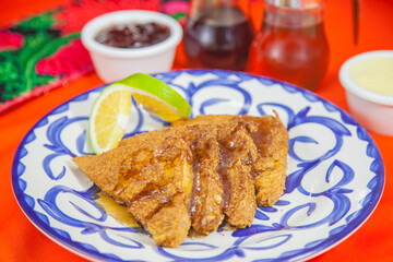 Pan Frances, Alta Cocina Mexicana, Platillos