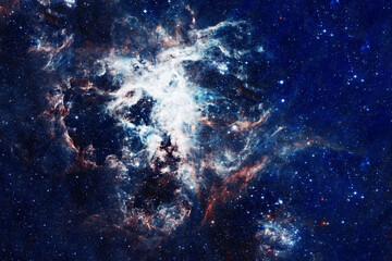 Naklejka na ściany i meble Beautiful space nebula, background. Elements of this image furnishing NASA.