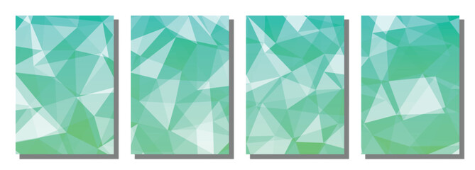 Abstract polygon background.