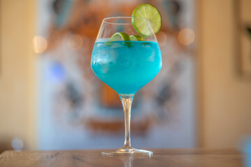 Blue drink