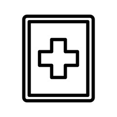 Obraz premium First aid icon. sign for mobile concept and web design. vector illustration