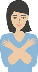 Portrait #EmbraceEquity Give equity a huge embrace. International Women's Day 2023 Embrace equity. Equal opportunities are no longer enough