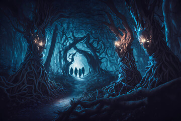 Ghosts in the Dark Forest, Generative AI