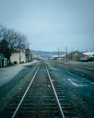 Railroad Tracks Charleroi Pennsylvania