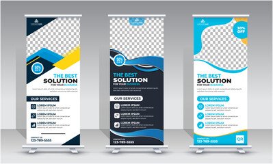  Business Roll Up Banner Design