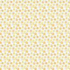 Seamless pattern from the yellow flowers. Floral abstract background.