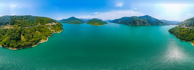 panorama of lake