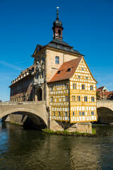 Fototapeta premium city castle and charles bridge