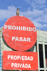 Obraz premium do not enter