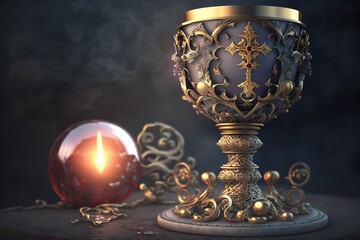 Holy grail chalice