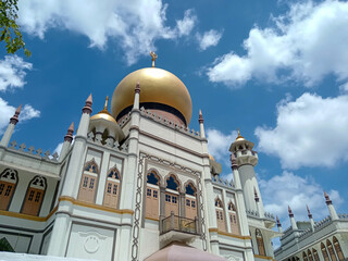 Exterior Sultan Mosque Singapore