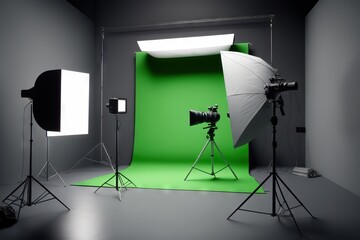 Photo studio, generative ai