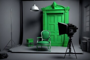 Photo studio, generative ai