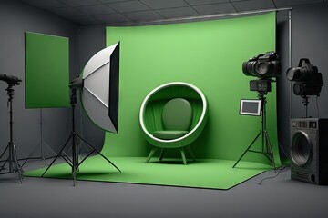 Photo studio, generative ai