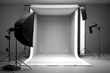 Photo studio, generative ai