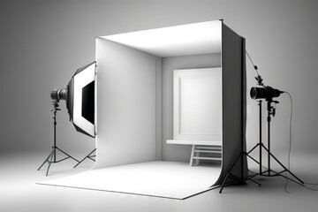 Photo studio, generative ai