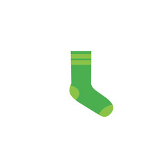 Flat Socks Vector