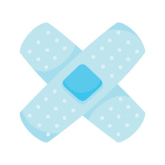 cure bandages crossed