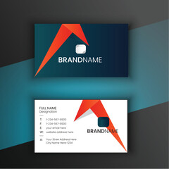 Modern and clean professional business card