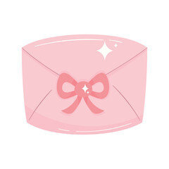 pink envelope love