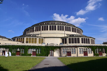 Hala Stulecia, Wrocław, architektura, obiekt, sportowy, wystawienniczy, symbol miasta