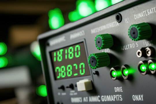 alarms of anomaly status reporting with the Green led. Generative AI