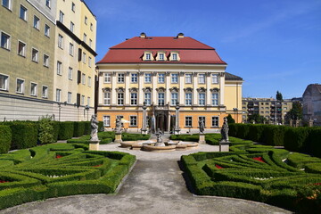 Fototapeta na wymiar Pałac Królewski we Wrocławiu, XVIII-wieczny, zrekonstruowany, barokowy, 