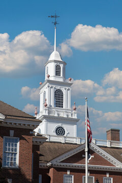 Delaware state capitol building in Dover, Delaware.
