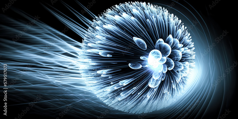 Poster a soft, abstract background of an ethereal landscape sweeps across the screen, taking viewers on a j