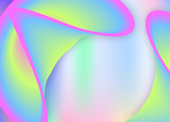 Liquid elements background with dynamic shapes and fluid.