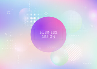 Liquid Shape. Hipster Presentation. Purple Retro Design. Round Screen. Geometric Background. Motion Dots. Space Pearlescent Composition. Vibrant Flyer. Violet Liquid Shape