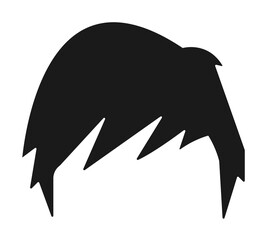 hair, woman, haircut, side fringe icon