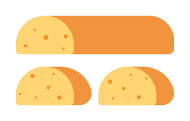 Food, marzipan icon illustration design art