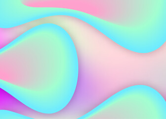 Fluid shape background with liquid dynamic elements.
