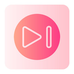 skip gradient icon