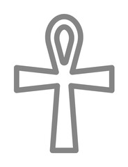 ankh icon illustration design art